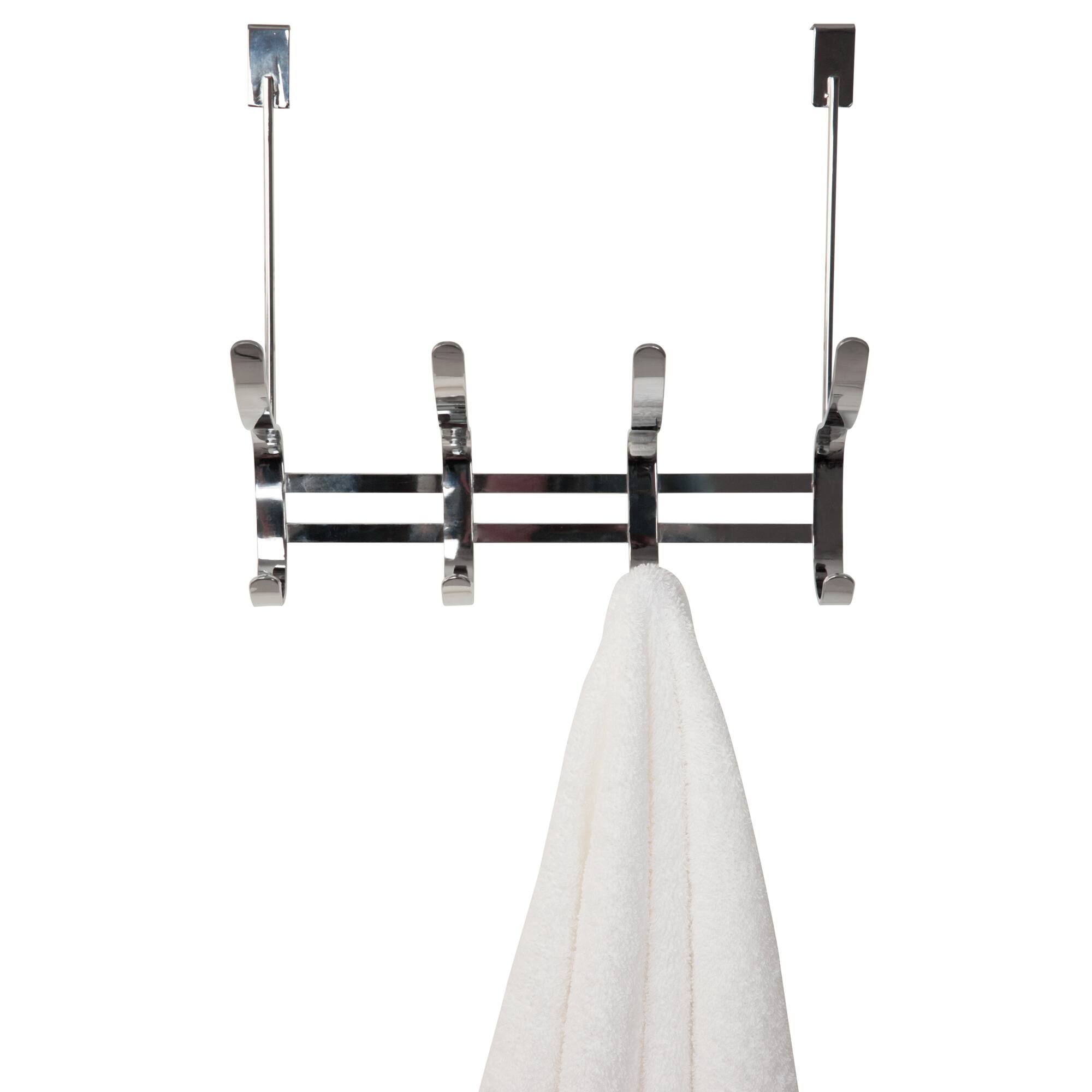 Simplify Chrome Over the Door 8 Hanger Hook